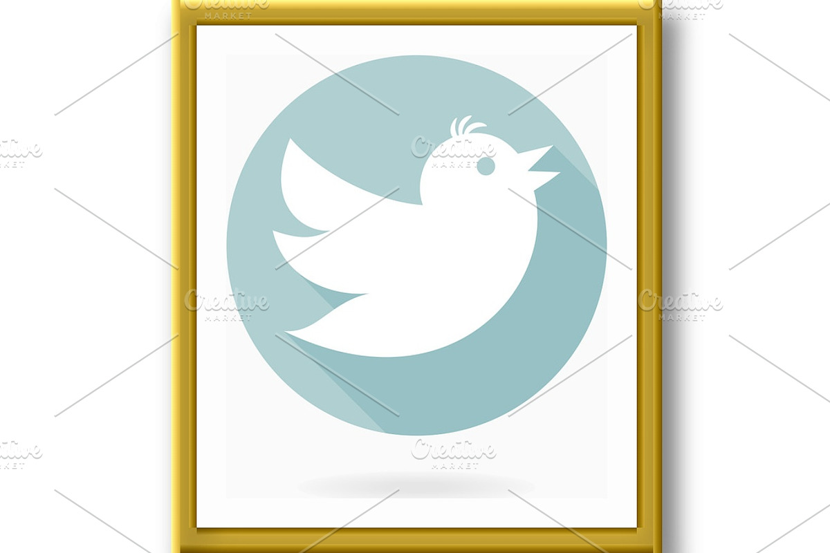Modern Vector Icon With Flying Bird, an Outline Icon by FineArtStudio (Photo 3 of 3)