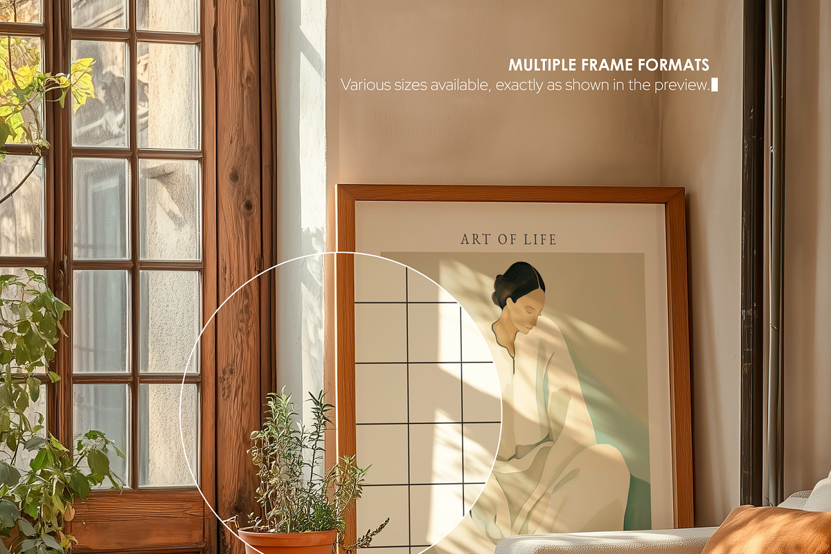 LOFT FEEL | Frame mockup set, a Household Mockup by SCHÉRI (Photo 8 of 9)