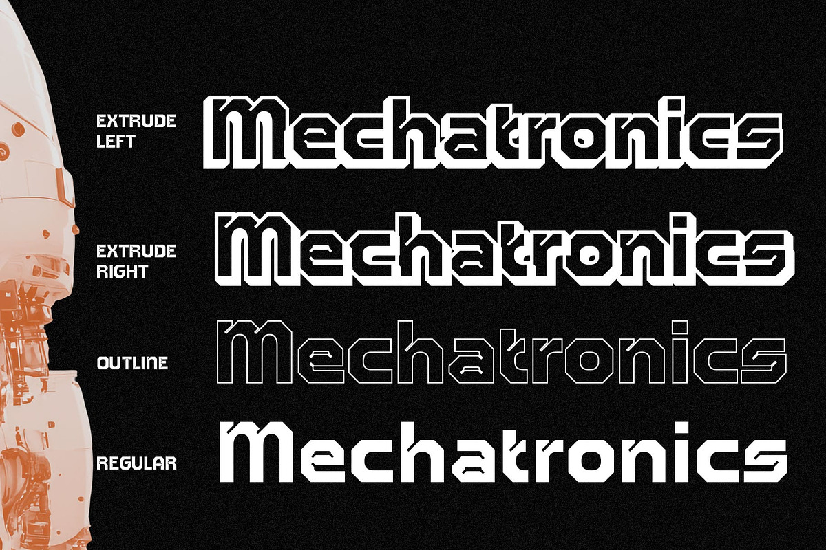 Dorelia 3D, a Sans Serif Font by Craft Supply Co. (Photo 4 of 8)