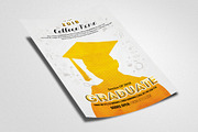 Graduate Announcement Flyer, a Flyer Template by Business Flyers (Thumbnail 2 of 2)