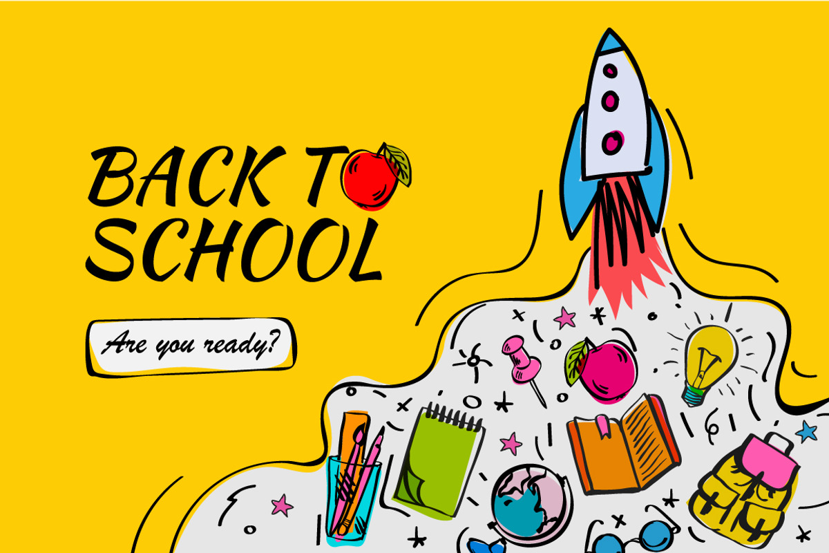 Back To School Doodle Design, a Templates & Theme by PREMIUMVECTOR (Photo 3 of 3)