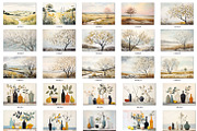 Landscapes, seascapes, still life, a Seasonal Illustration by Bubert Art (Thumbnail 6 of 10)