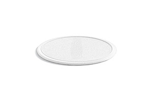 Oval Embroidered Patch 3D Model