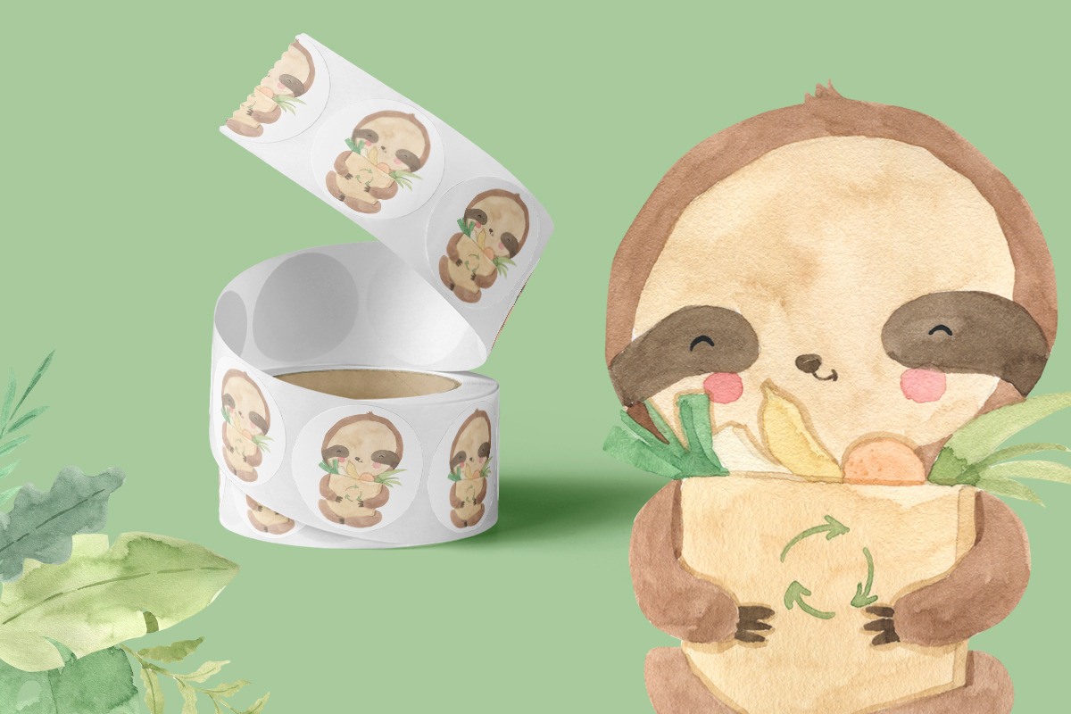 ETHICAL LIVING FRIENDS. Animals set, an Animal Illustration by OlliArtDesign (Photo 9 of 12)