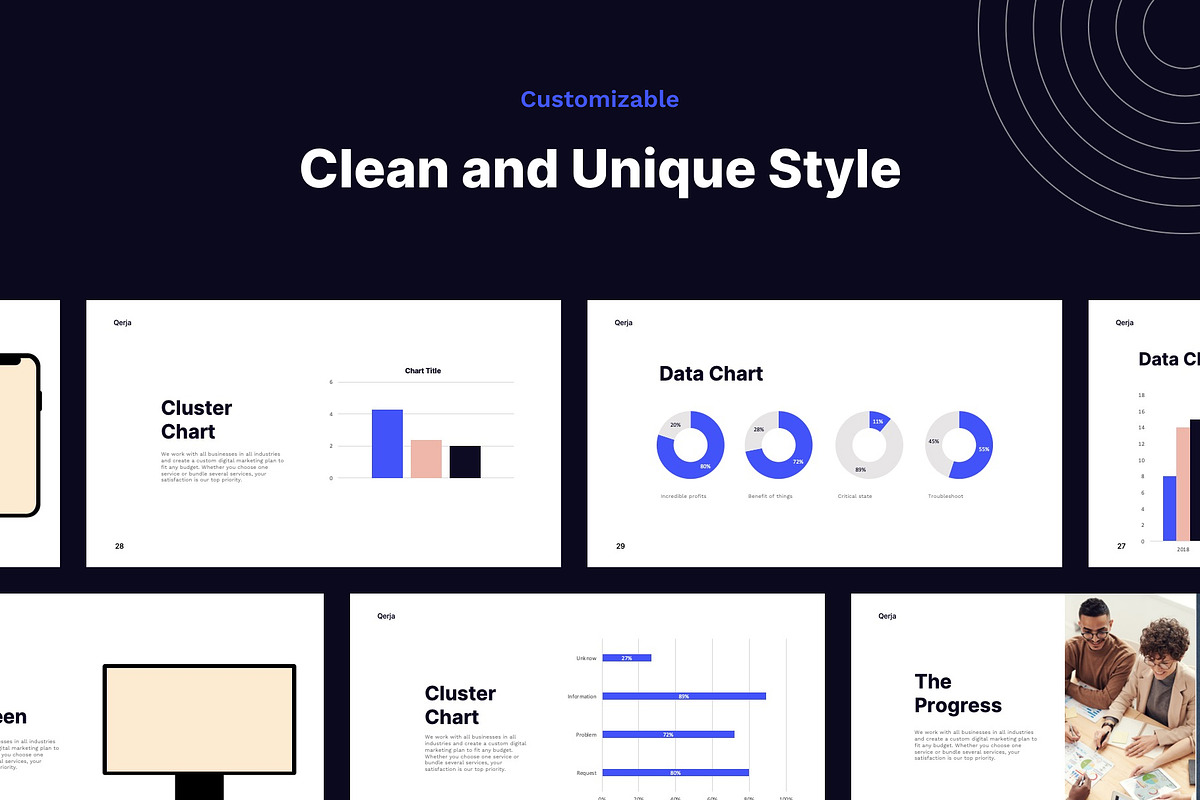 Qerja - Presentation Template, a Presentation Template by Product Experience (Photo 4 of 6)