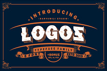 LOGOS | 5 Font + Bonus