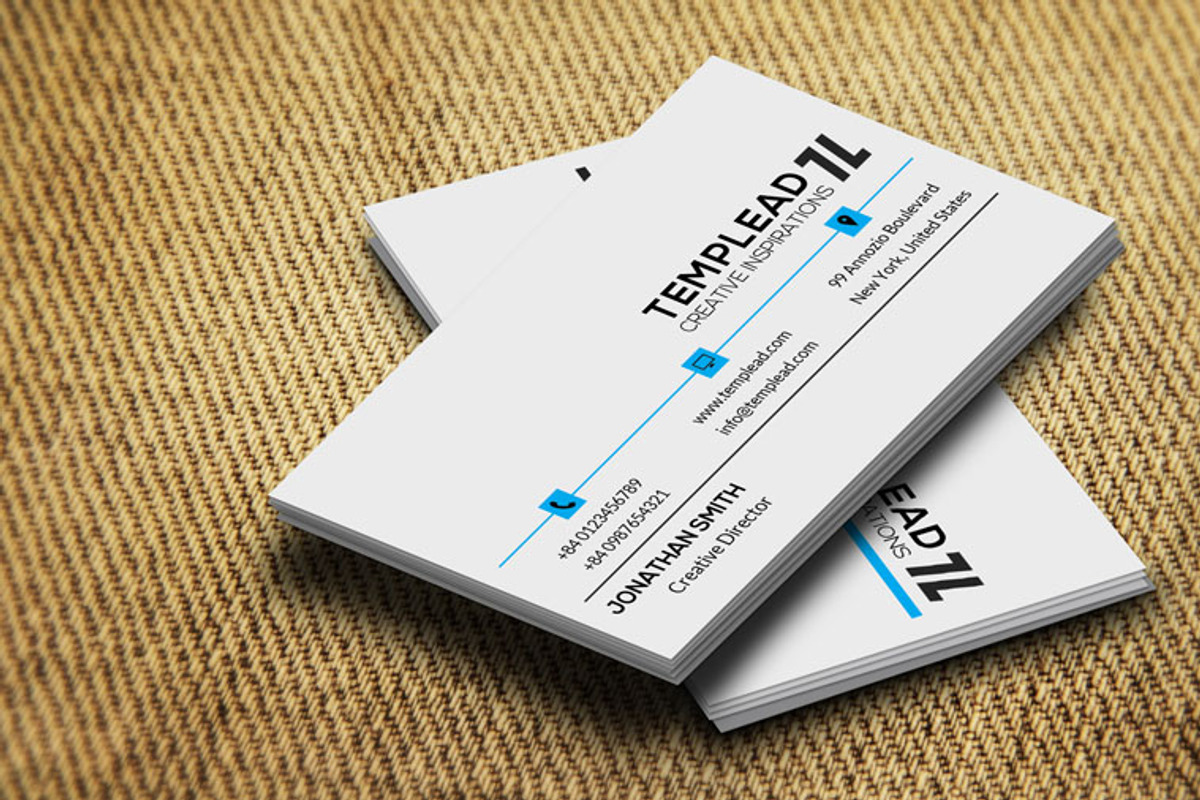 Corporate Business Card CM156, a Business Card Template by annozio (Photo 2 of 4)