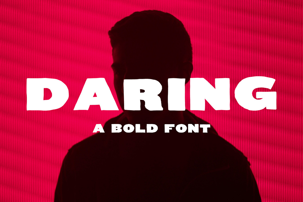 Daring | A Bold Font