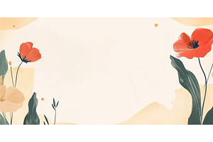 Floral Composition with Red and, an Object Illustration by Lermont51