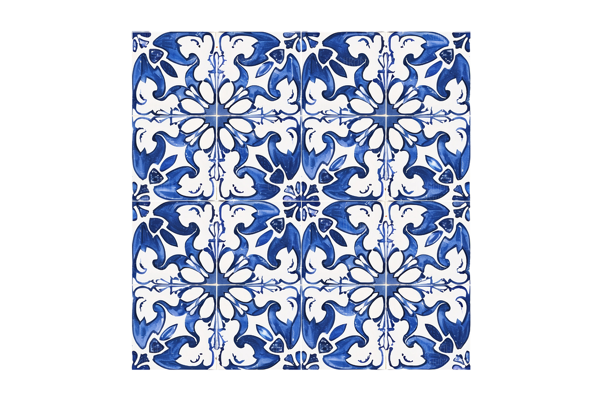 Sicilian Majolica Tile Patterns, a Pattern Graphic by Chromolume Studio (Photo 8 of 28)