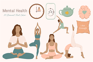 Mental Health Illustration, an Object Graphic by Artnivora.Std