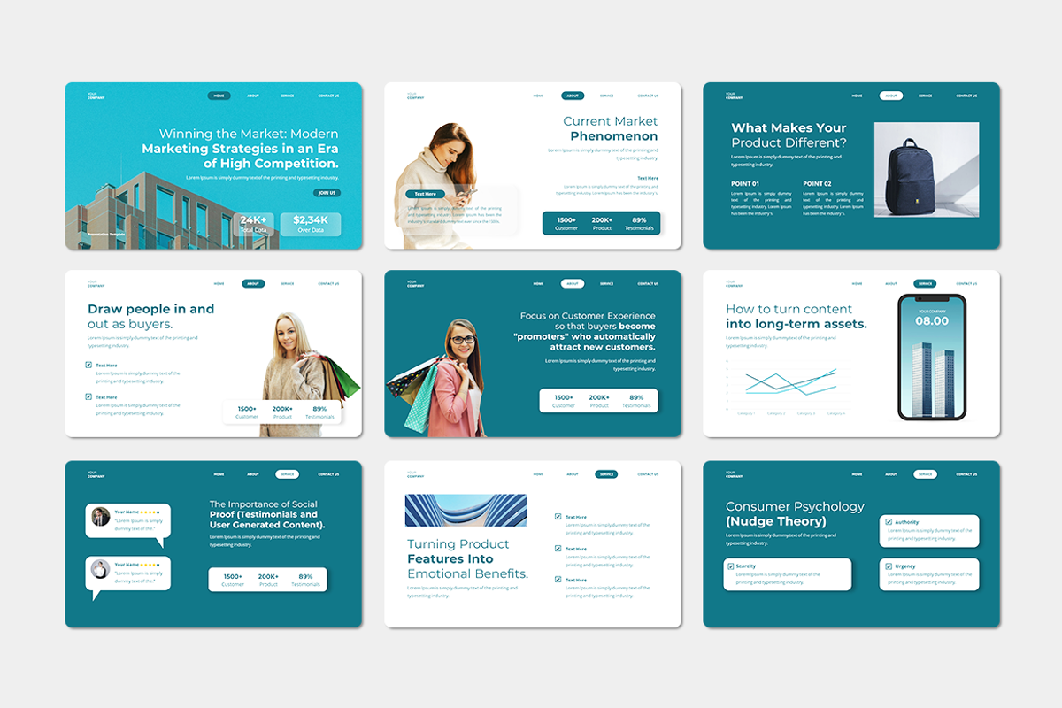 Marketing Strategies - Keynote, a Presentation Template by Iqsiart Studio (Photo 2 of 3)