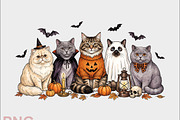 Cozy Halloween Dog And Cat Lover PNG, an Object Graphic by crative8112 (Thumbnail 2 of 3)
