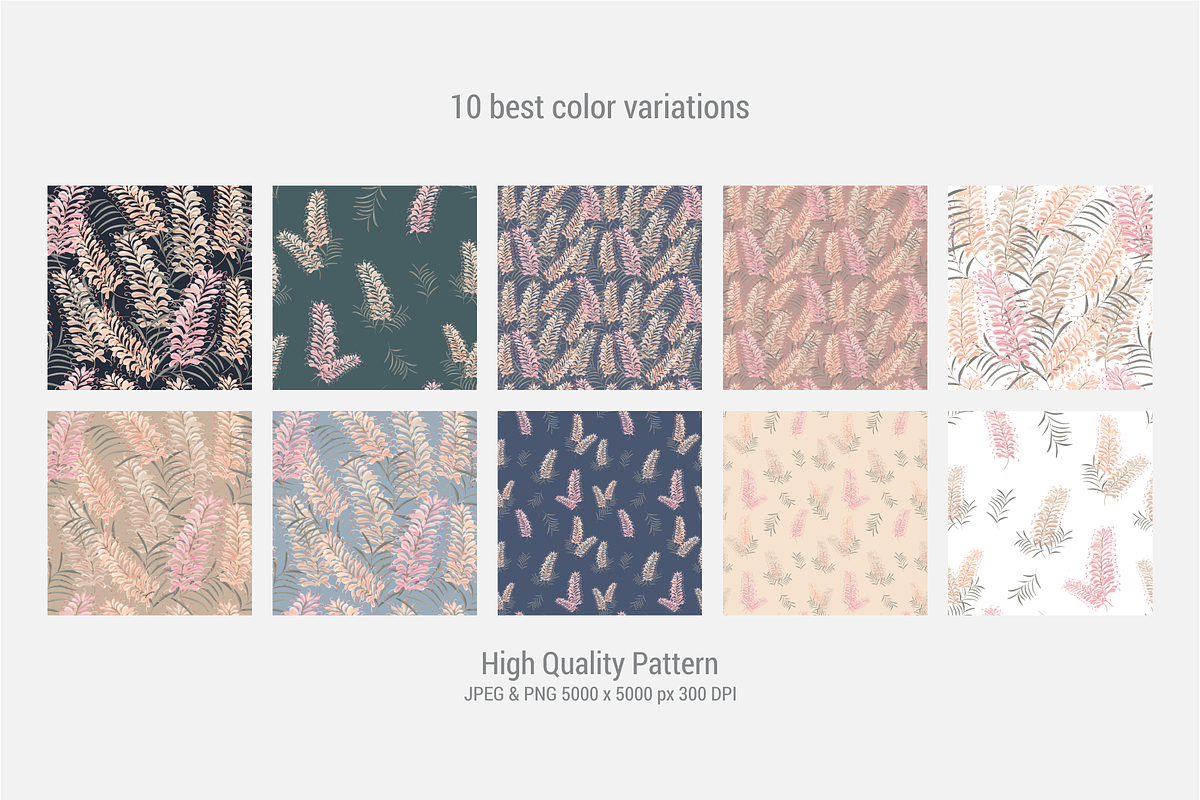 Grevillea Floral Pattern, a Pattern Graphic by Madebyia (Photo 2 of 7)