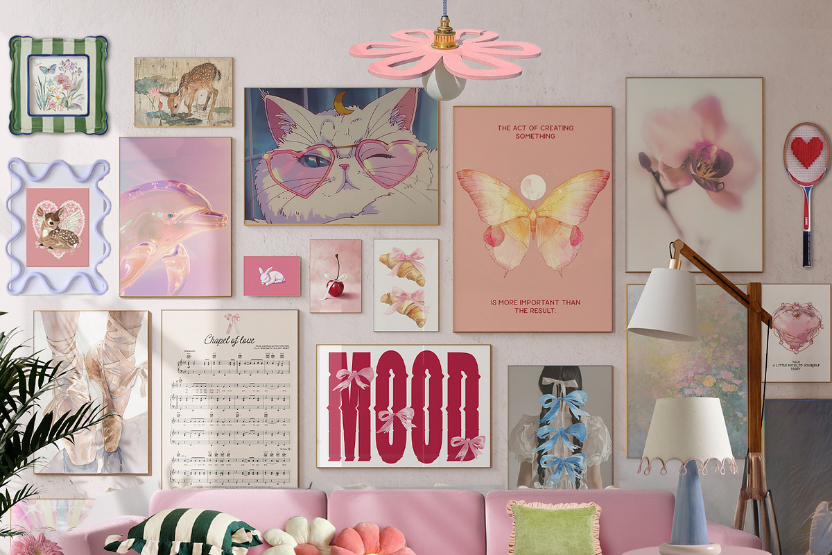 150 Coquette Prints, a Background Graphic by Purple (Photo 7 of 11)