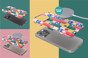 iPhone 16 Pro Snap case Mock-up, an iPhone Mockup by Colatudo Store (Thumbnail 4 of 9)