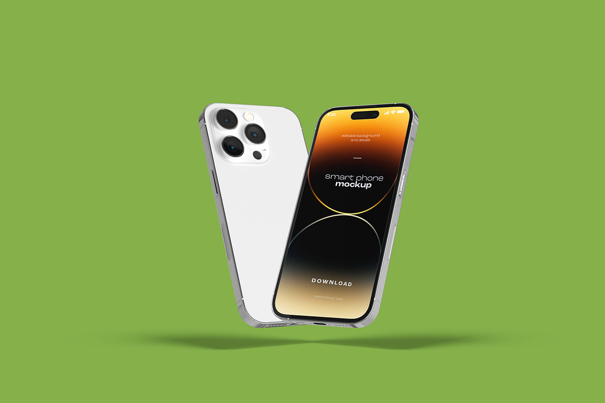 iPhone 14 Pro Max MockUp, a Product Mockup by PSD Market (Photo 7 of 20)