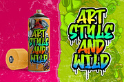 Bombsky Graffity Font, a Blackletter Font by Blankids Studio (Thumbnail 2 of 7)
