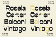 Billy Bonker | Vintage Sans, a Sans Serif Font by Jolicia Type (Thumbnail 7 of 11)