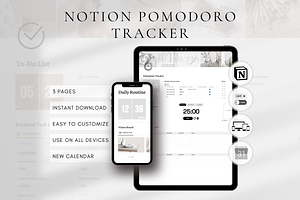 Notion Pomodoro Timer Template