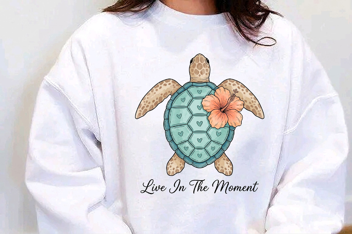 Live in Moment PNG, a Seasonal Illustration by Designking (Photo 2 of 4)