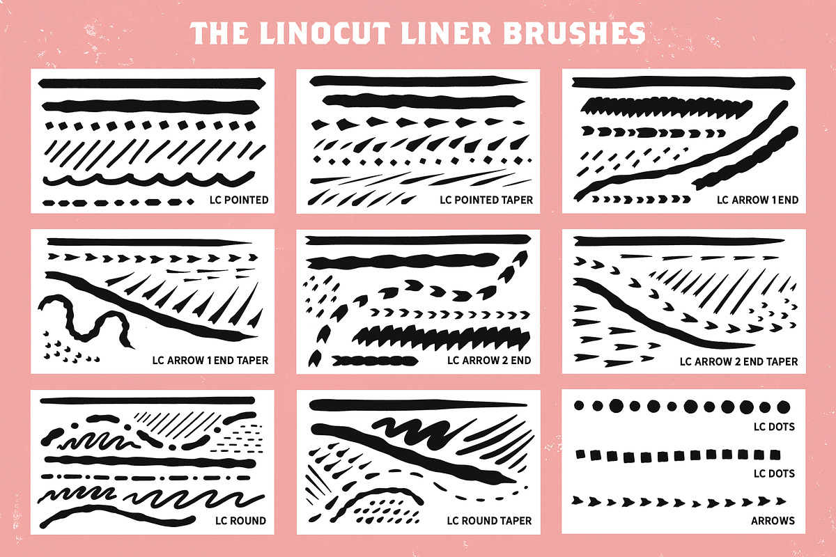 Linocut Lovers Companion - Procreate, a Brush Add-On by The Artifex Forge (Photo 8 of 11)