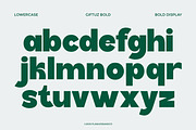 Giftuz - Bold Sans Serif Font, a Sans Serif Font by Flawless And Co (Thumbnail 8 of 10)