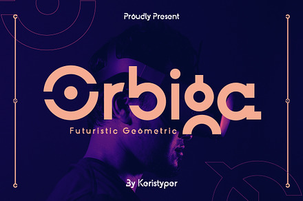 Orbiga, a Sans Serif Font by kerismaker