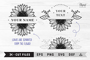 Sunflower Clipart, Sunflower SVG, an Illustration by ClipartMuchLove (Thumbnail 3 of 9)