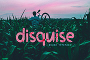 Disquise Brush Typeface, a Font by chekart (Thumbnail 1 of 6)