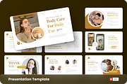 Fluffy - Body Care PowerPoint, a Presentation Template by GraphauseProject (Thumbnail 1 of 6)