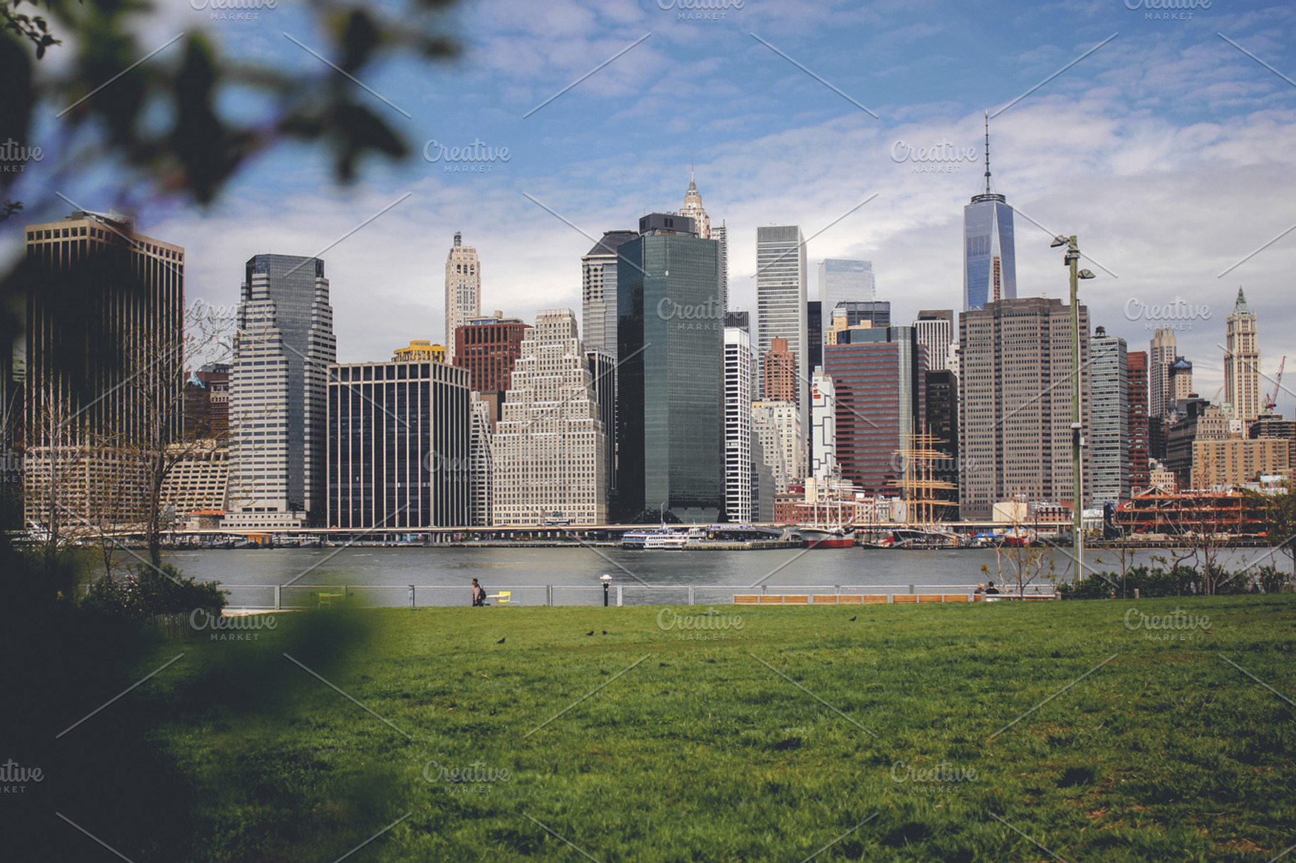 View From Brooklyn Bridge Park, an Architecture Photo by stellarshots