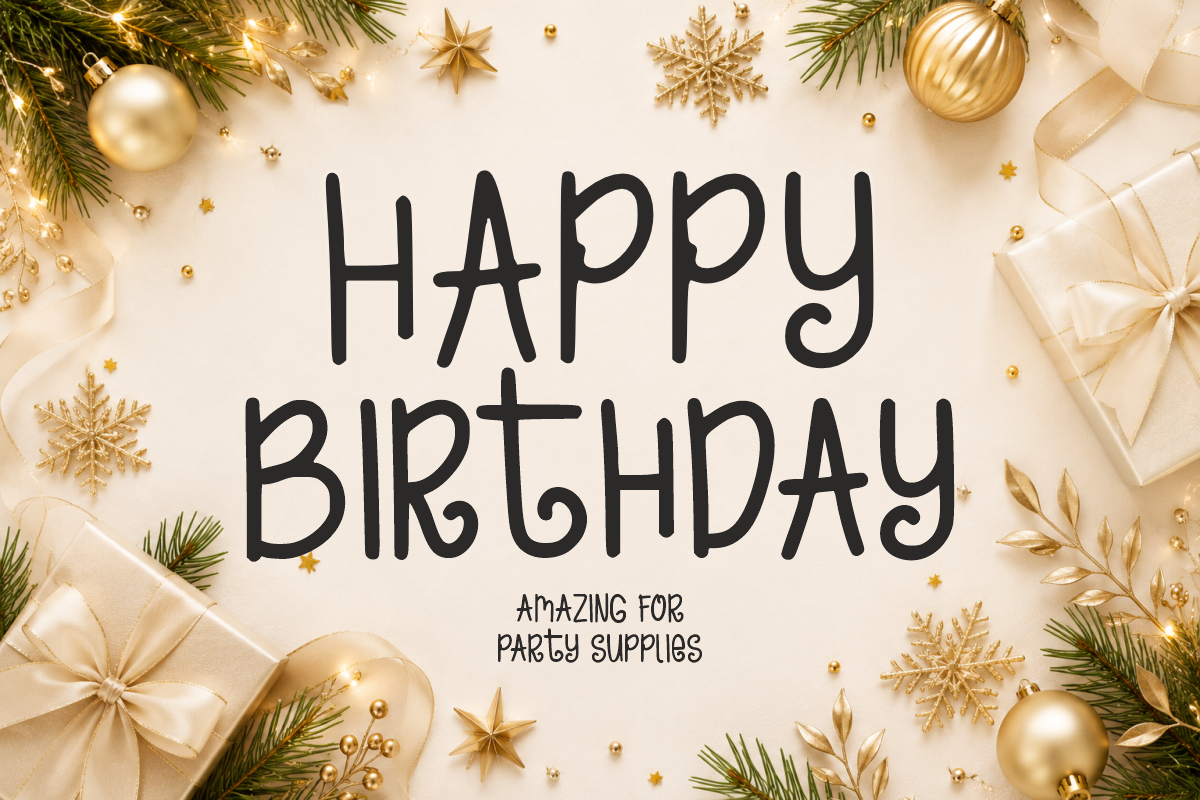 Christmas Scribble - Festive Font, a Handwritten Font by KiddoGlyphs Studio (Photo 3 of 5)
