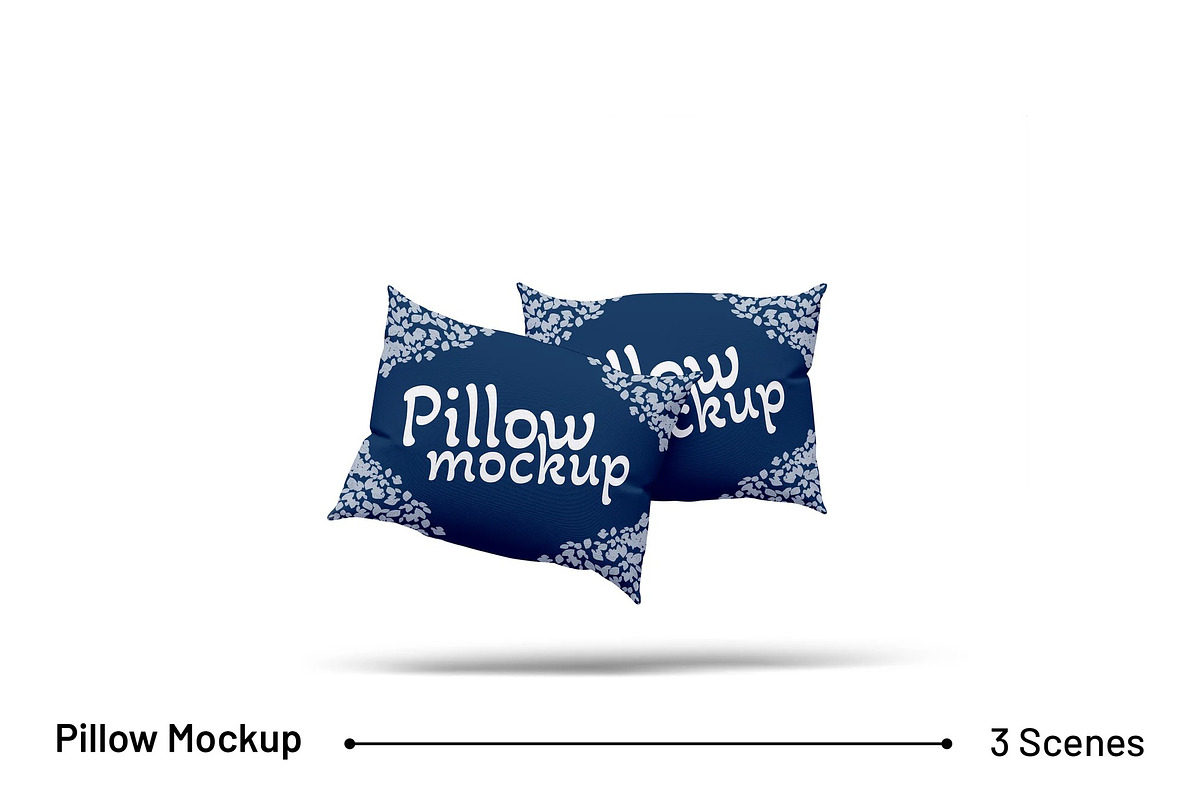 Pillow Cover Mockup, a Household Mockup by renderstockmarket (Photo 1 of 4)