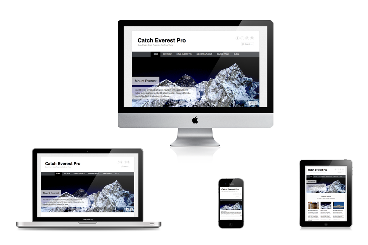 Catch Everest Pro, a WordPress Template by Catch Themes (Photo 3 of 5)