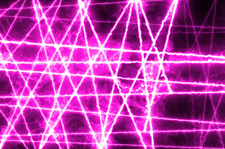 Speed Neon pink Fluorescent blackgro, a Technology Photo by John_Walker