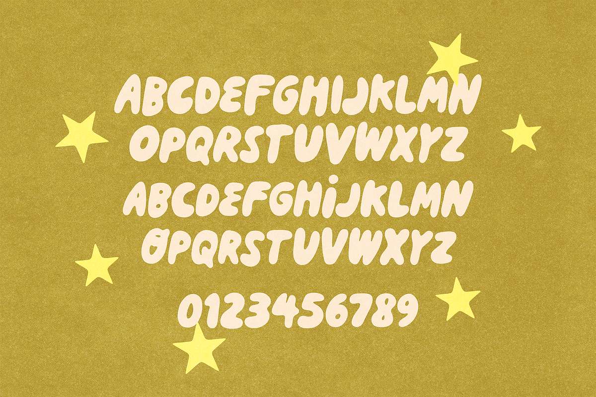 SUGAR POP | BUBBLE CUTE FONT, a Handwritten Font by Maria Feliz Fonts (Photo 10 of 10)