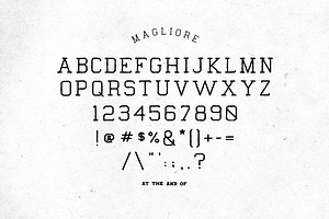 Magliore Font