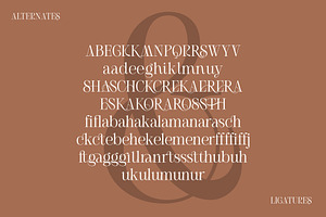 KG Sheran Beauty Ligature Serif