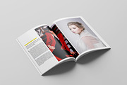 Minimal Fashion Magazine Template, a Magazine Template by retrographix (Thumbnail 6 of 17)