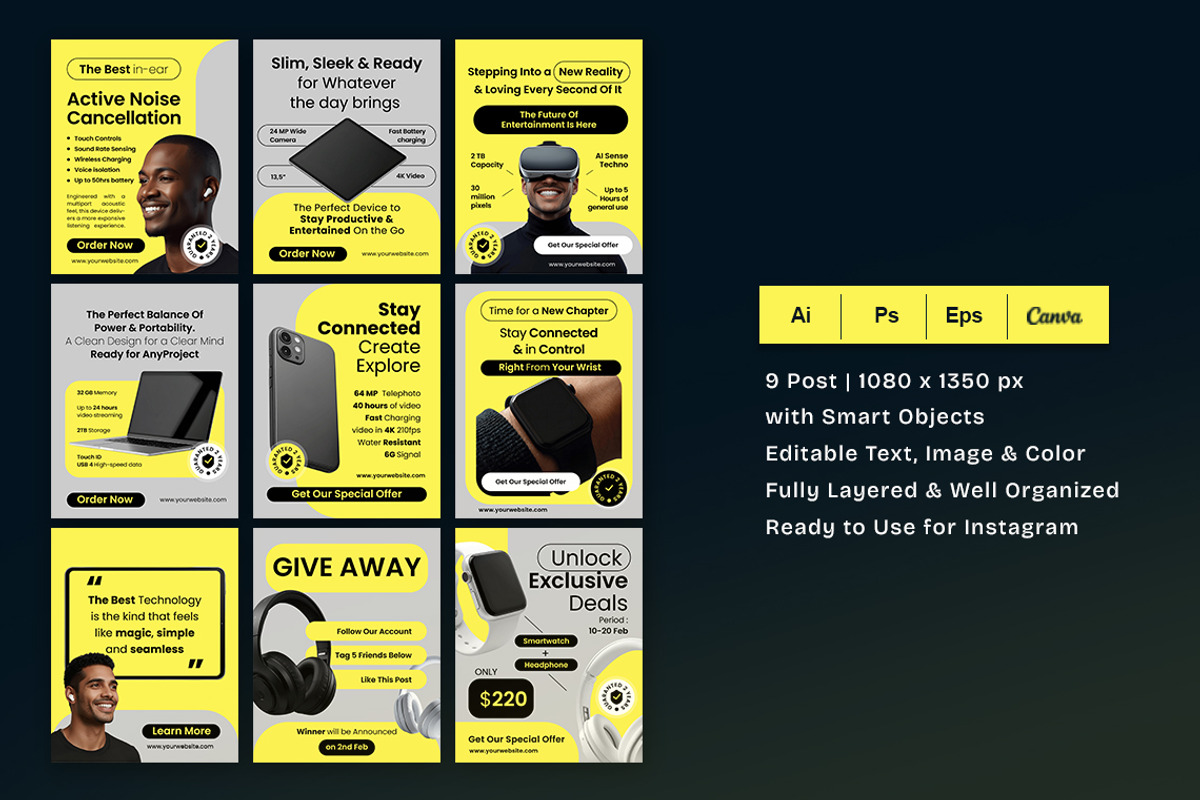 Gadget Store - Instagram Post preview 2