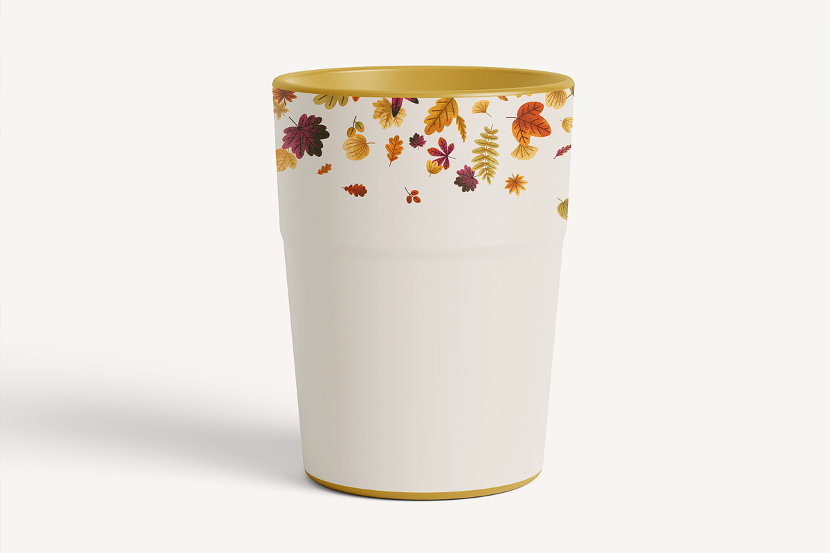 Falling autumn leaves backgrounds, a Decorative Illustration by Good Studio (Photo 6 of 7)