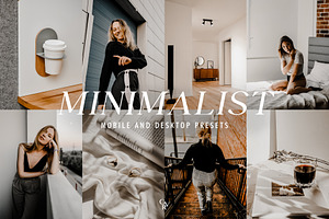 10 Minimalist Lightroom Presets