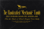 Merchande - Vintage Font Trio, a Font by Tom Chalky (Thumbnail 3 of 11)
