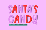 Santas Candy, a Script Font by FreshTypeINK (Thumbnail 1 of 8)