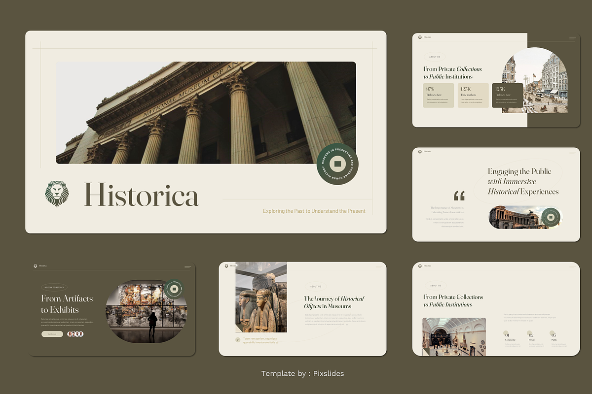 History & Museum Keynote, a Presentation Template by Pixslides (Photo 2 of 7)
