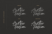 Another Passion - Handwritten Font, a Script Font by Sarid Ezra (Thumbnail 2 of 10)