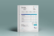 Ms Word Invoice Template, a Stationery Template by GreenPixi (Thumbnail 3 of 4)