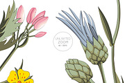 Botany, Exquisite vector pattern +!, a Pattern Graphic by Pink Linen (Thumbnail 3 of 11)