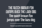 Mechanical, a Sans Serif Font by Inspiratype (Thumbnail 5 of 5)